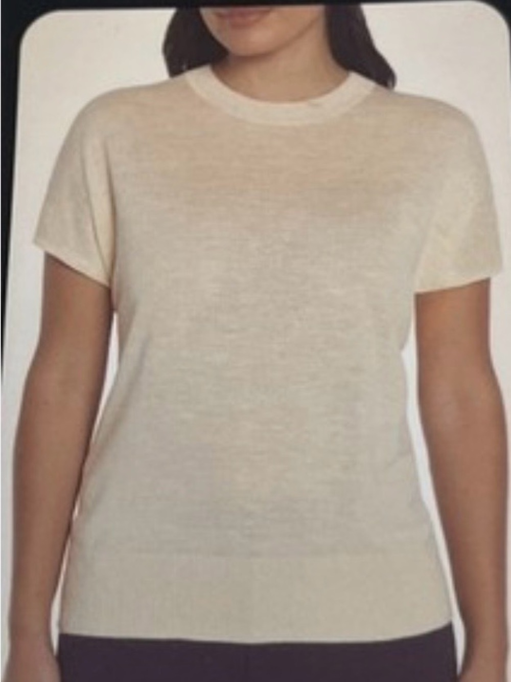 NWT Banana Republic Linen Blend Corporate Chic Knit Sweater Ivory Sz XXL
